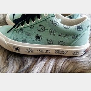 Vans Light Blue Brain Dead